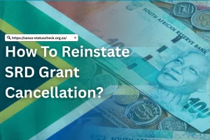 How To Reinstate SRD Grant Cancellation